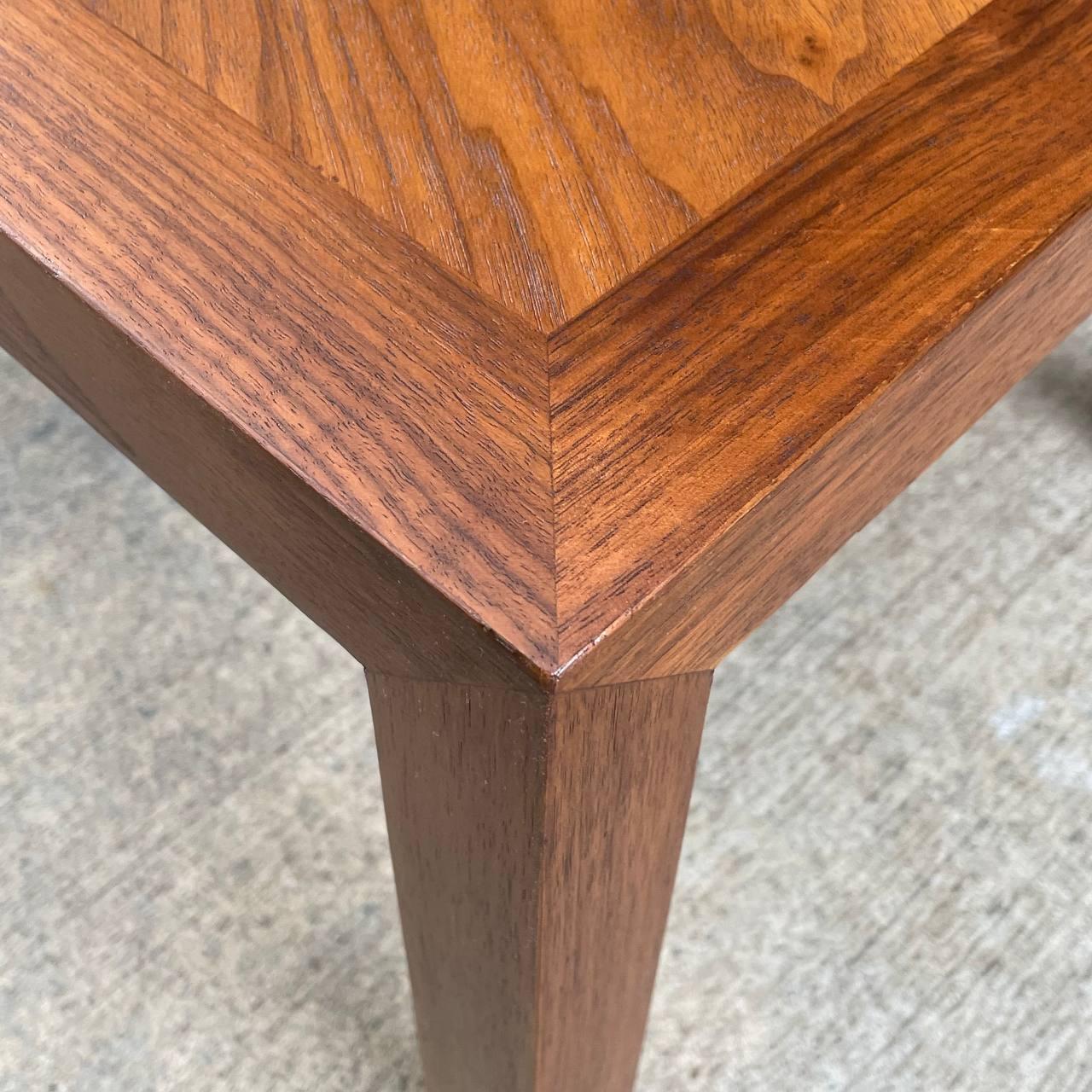 Newly Refinished - Mid-Century Modern Walnut Coffee Table by Lane For Sale 3
