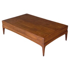Newly Refinished - Mid-Century Modern Walnut Coffee Table by Lane