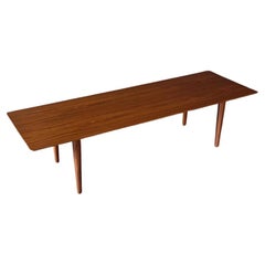 Newly Refinished - Mid-Century Modern Walnut Coffee Table