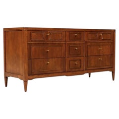 Newly Refinished - Mid-Century Modern Walnut Dresser by Drexel