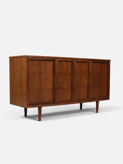 Newly Refinished - Mid-Century Modern Walnut Dresser by Union Made Carpenters