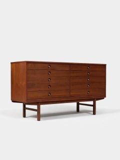 Newly Refinished - Mid-Century Modern Walnut Dresser by United Furniture