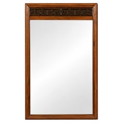 Newly Refinished - Mid Century Modern Walnut Mirror