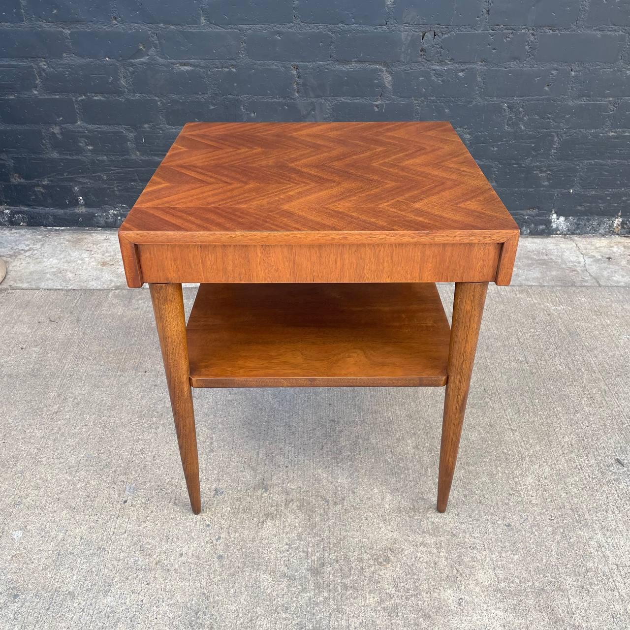 lane two tier end table