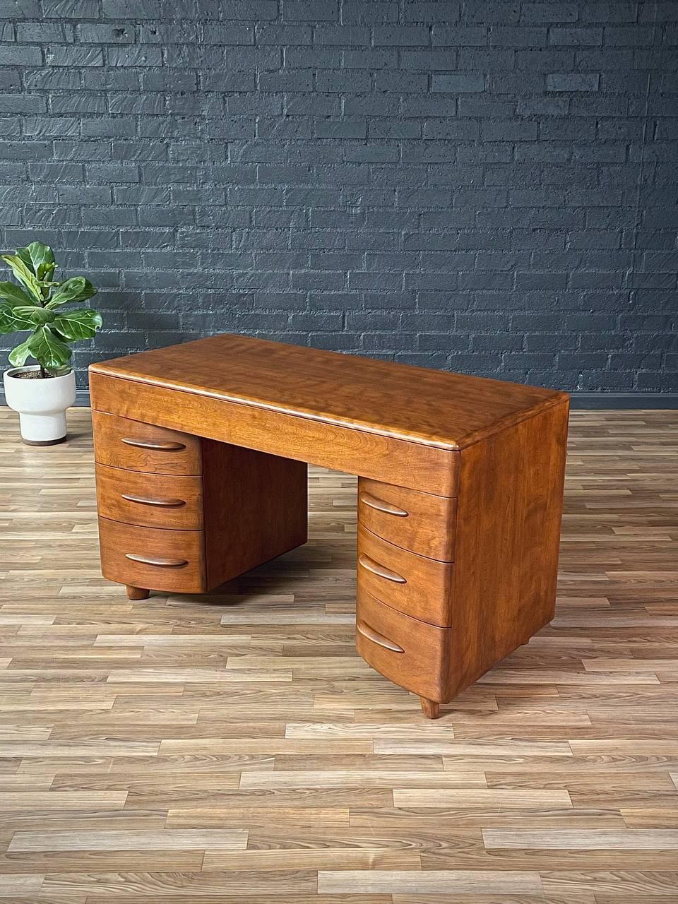 American Newly Refinished - Mid-Century Modern Writing Desk by Heywood Wakefield