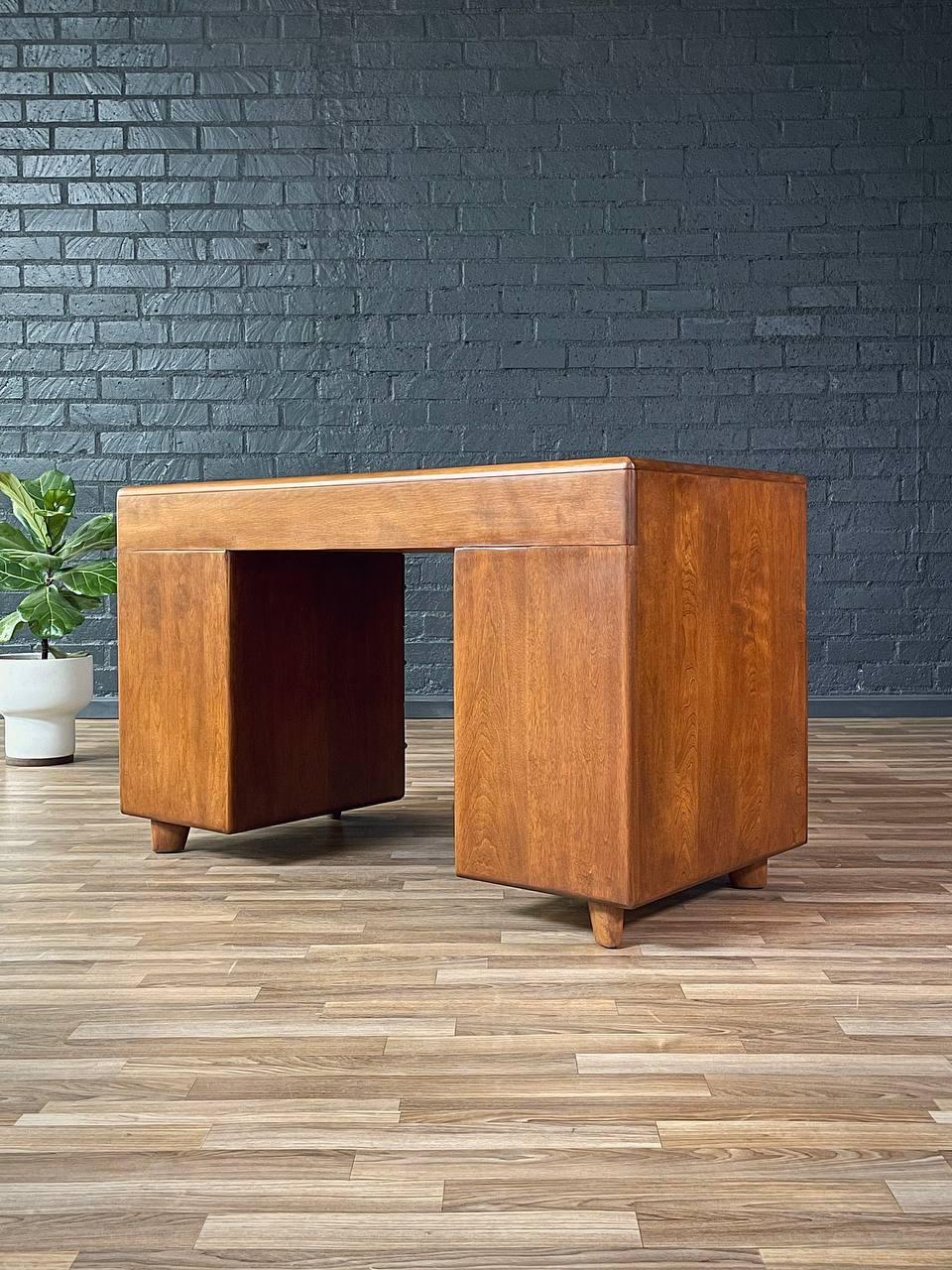 Newly Refinished - Mid-Century Modern Writing Desk by Heywood Wakefield 1