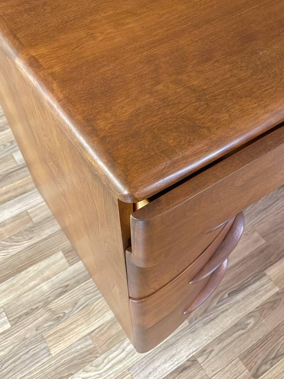 Newly Refinished - Mid-Century Modern Writing Desk by Heywood Wakefield 3