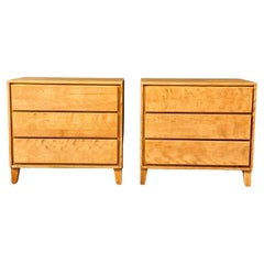 Retro Newly Refinished - Pair of Mid-Century Modern Dressers by Russel Wright 