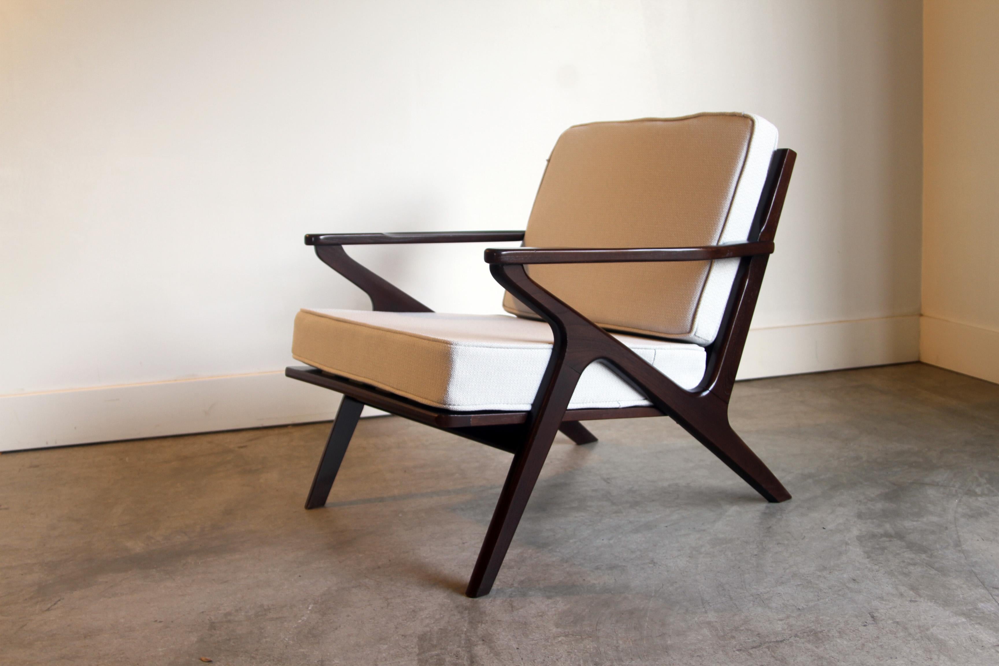 Newly Refinished Poul Jensen Z Chair For Sale 3