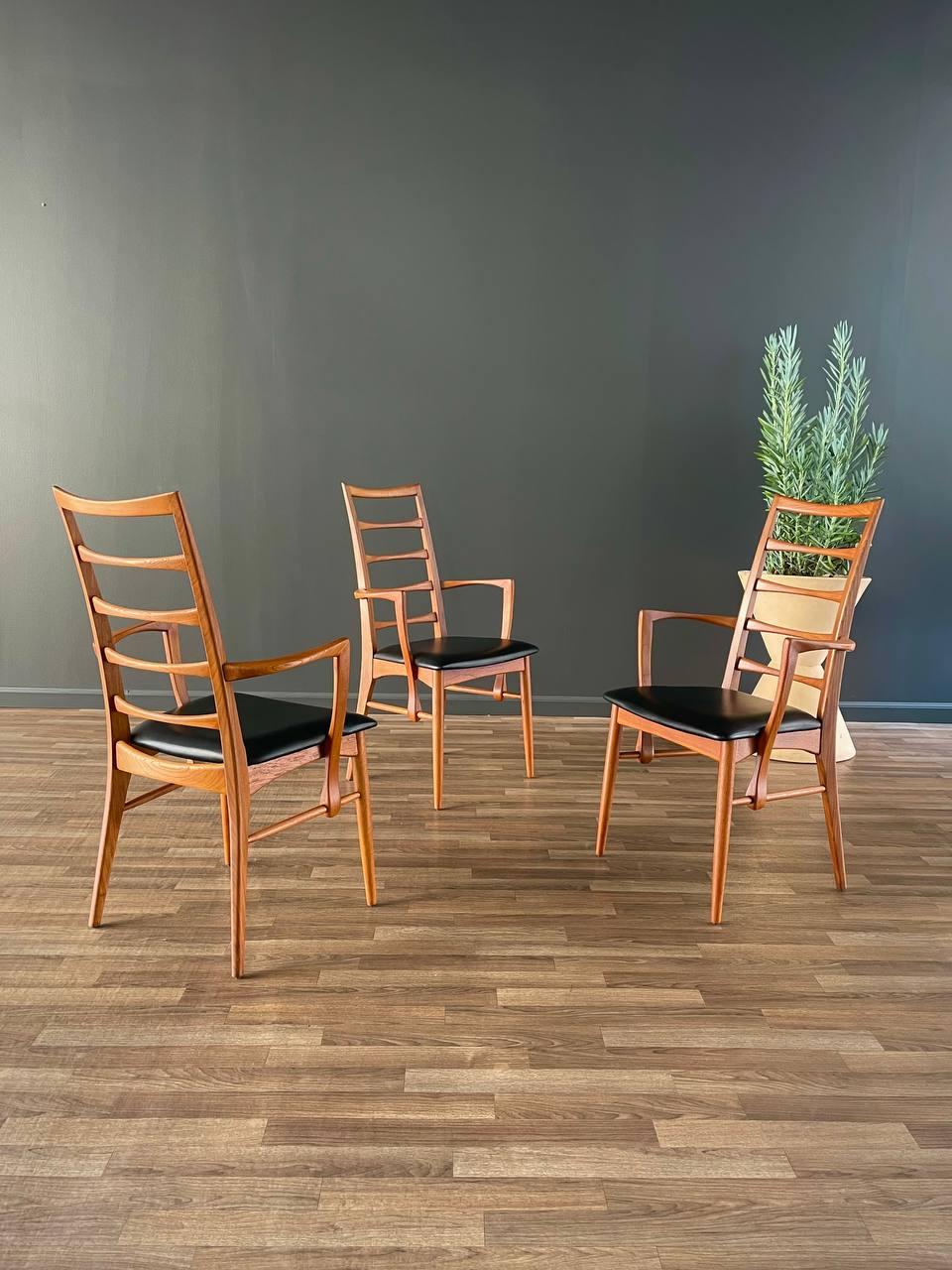 Newly Refinished - Set of 4 Danish Modern 