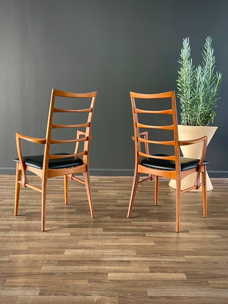 Newly Refinished - Set of 4 Danish Modern 