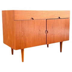 Newly Refinished - Vintage Danish Modern Teak Credenza by Bramin