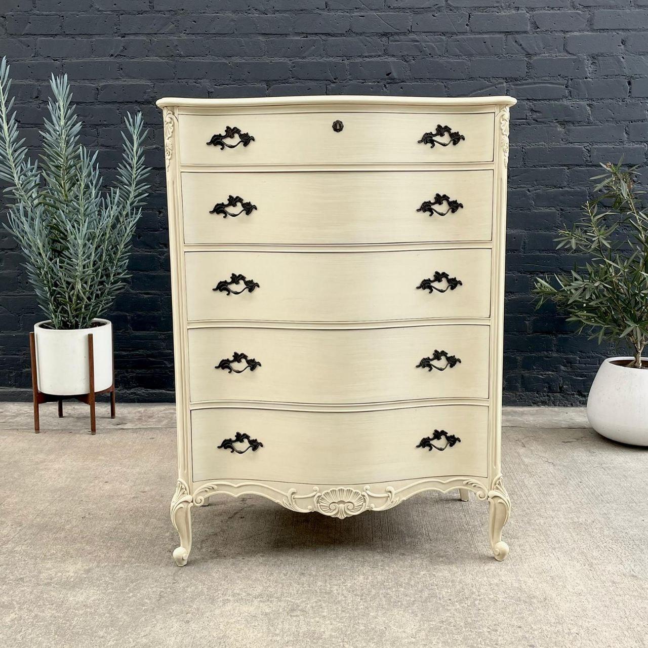 With over 15 years of experience, our workshop has followed a careful process of restoration, showcasing our passion and creativity for vintage designs that can seamlessly be incorporated with many interior decors. Enjoy! :)

Dimensions: 51.25” H x
