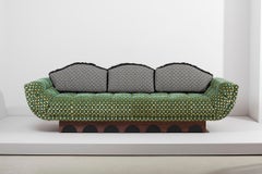 Newly Upholstered Adrian Pearsall "Spanish" Sofa, USA, 1970s