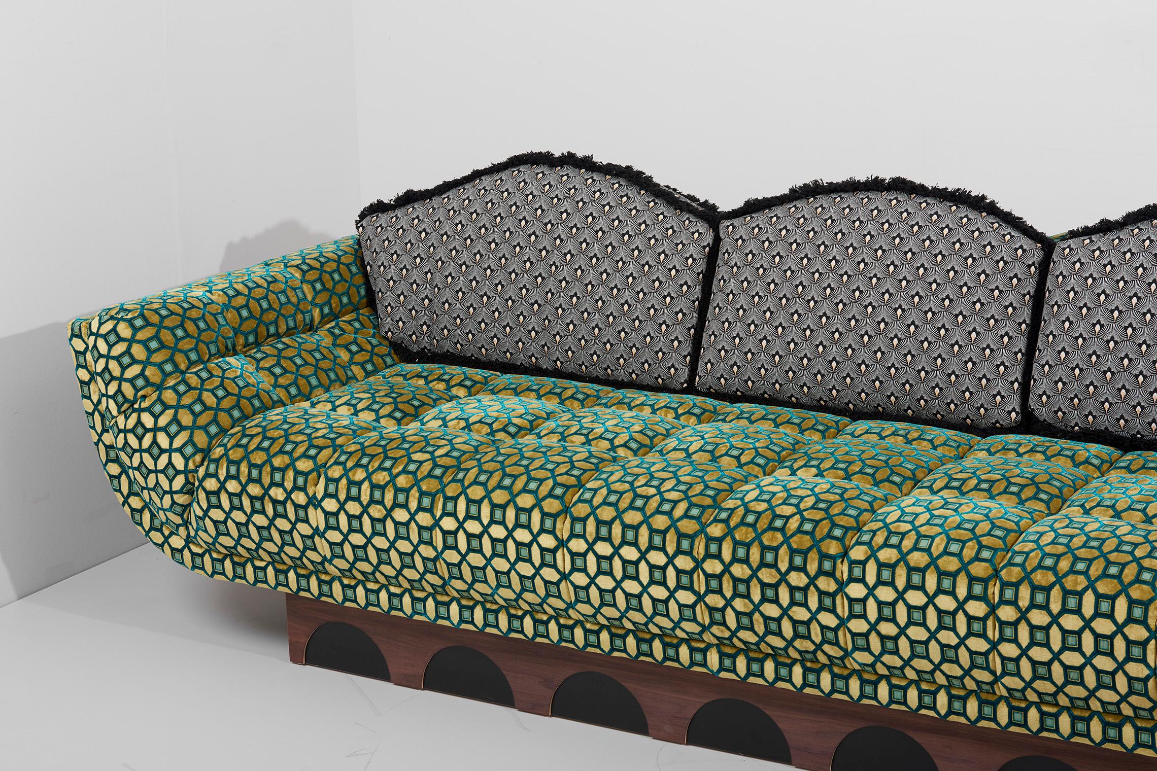 Fabric Newly Upholstered Adrian Pearsall 