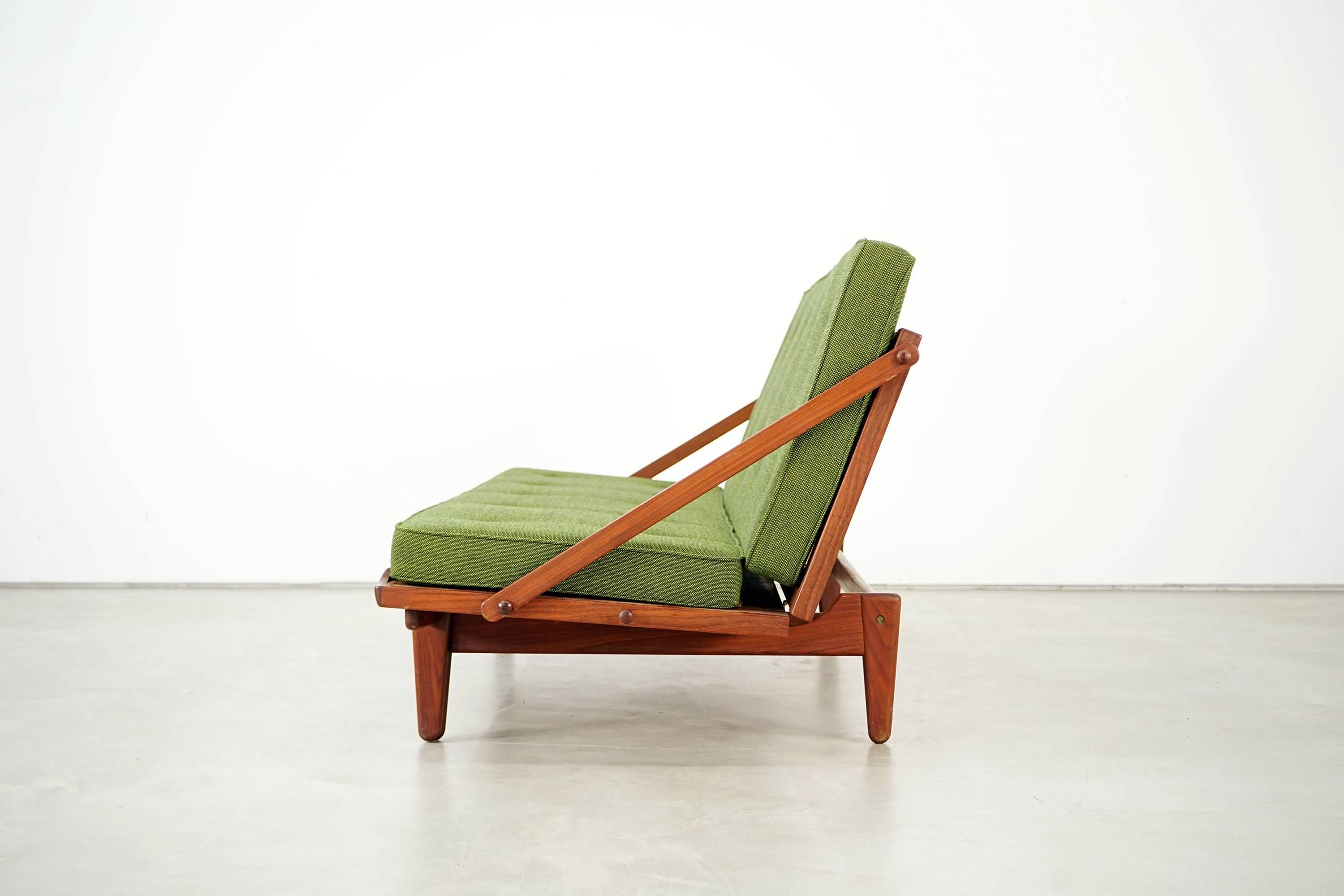 Scandinavian Modern Newly Upholstered Daybed by Poul M. Volther for Frem Røjle, 1950s
