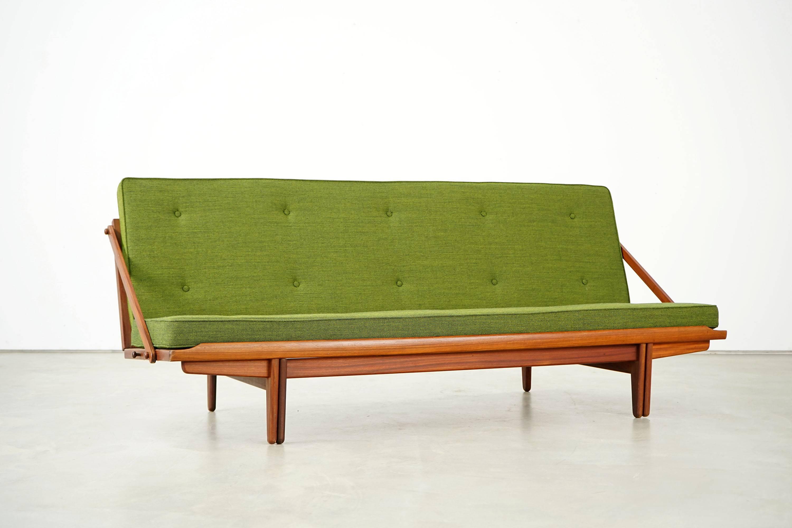 Danish Newly Upholstered Daybed by Poul M. Volther for Frem Røjle, 1950s
