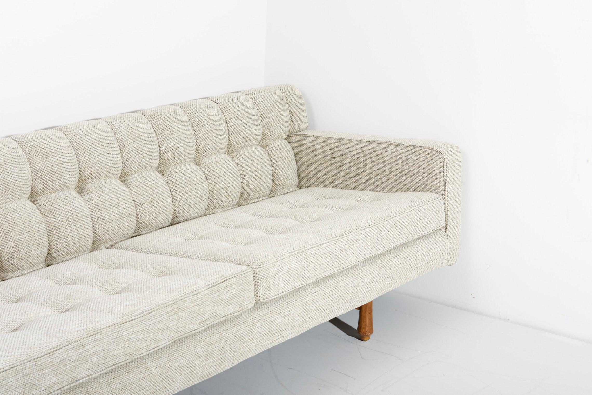 Newly Upholstered Edward Wormley Sofa for Dunbar, USA, 1960s 5
