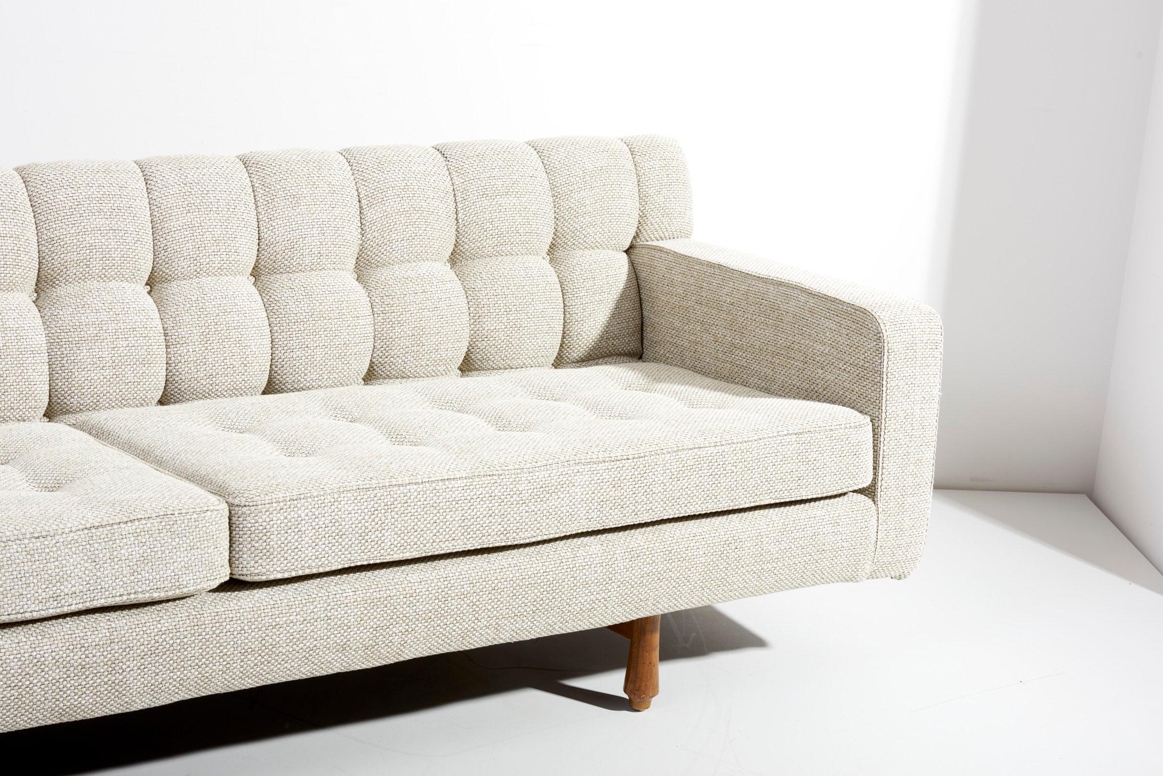Newly Upholstered Edward Wormley Sofa for Dunbar, USA, 1960s 8