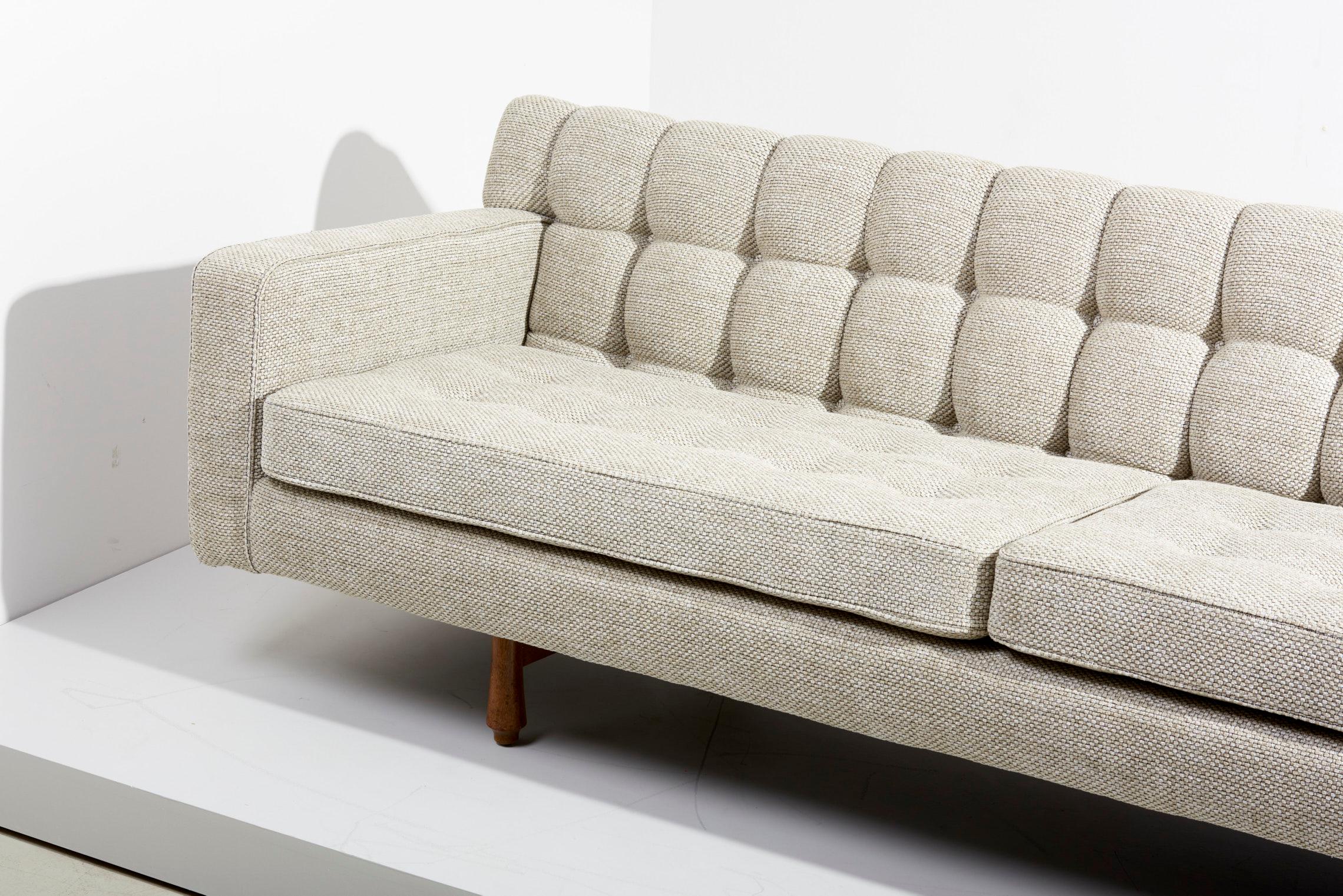 Newly Upholstered Edward Wormley Sofa for Dunbar, USA, 1960s 13