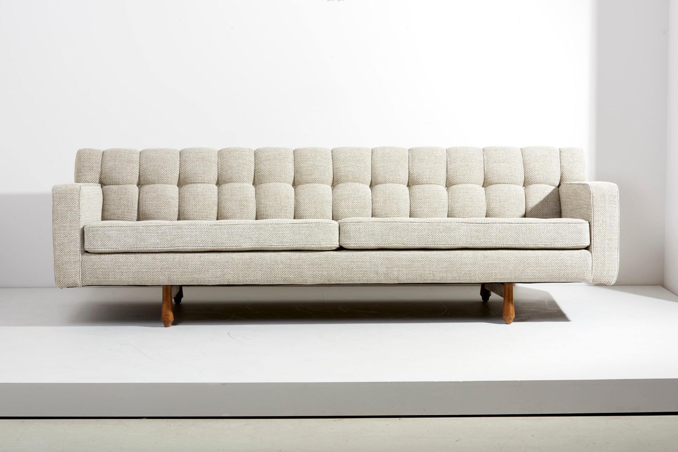 Mid-20th Century Newly Upholstered Edward Wormley Sofa for Dunbar, USA, 1960s