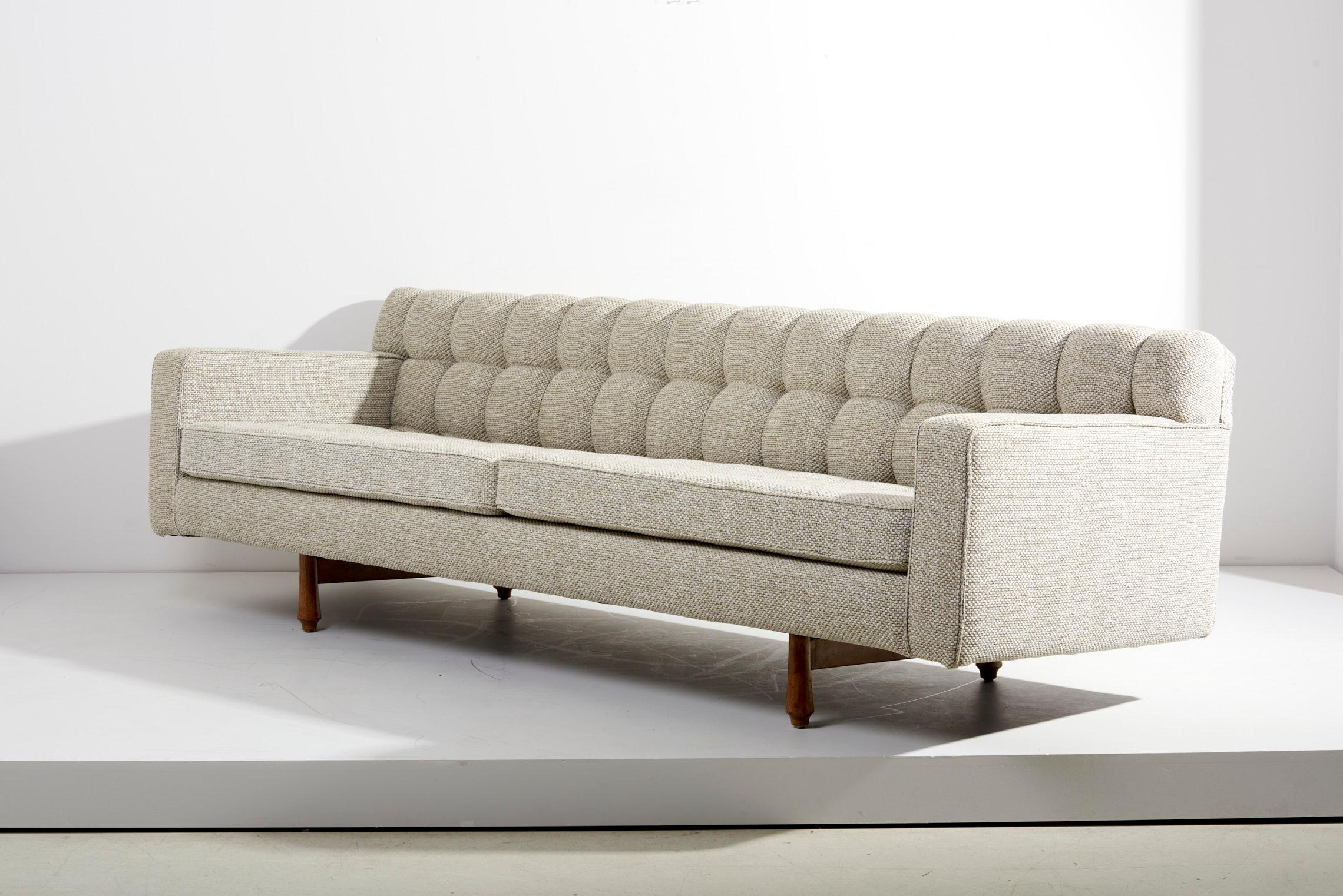 Newly Upholstered Edward Wormley Sofa for Dunbar, USA, 1960s 1
