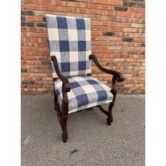 Newly Upholstered English Arm Chair