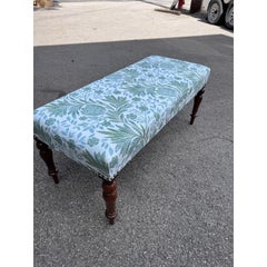 Newly Upholstered English Bench