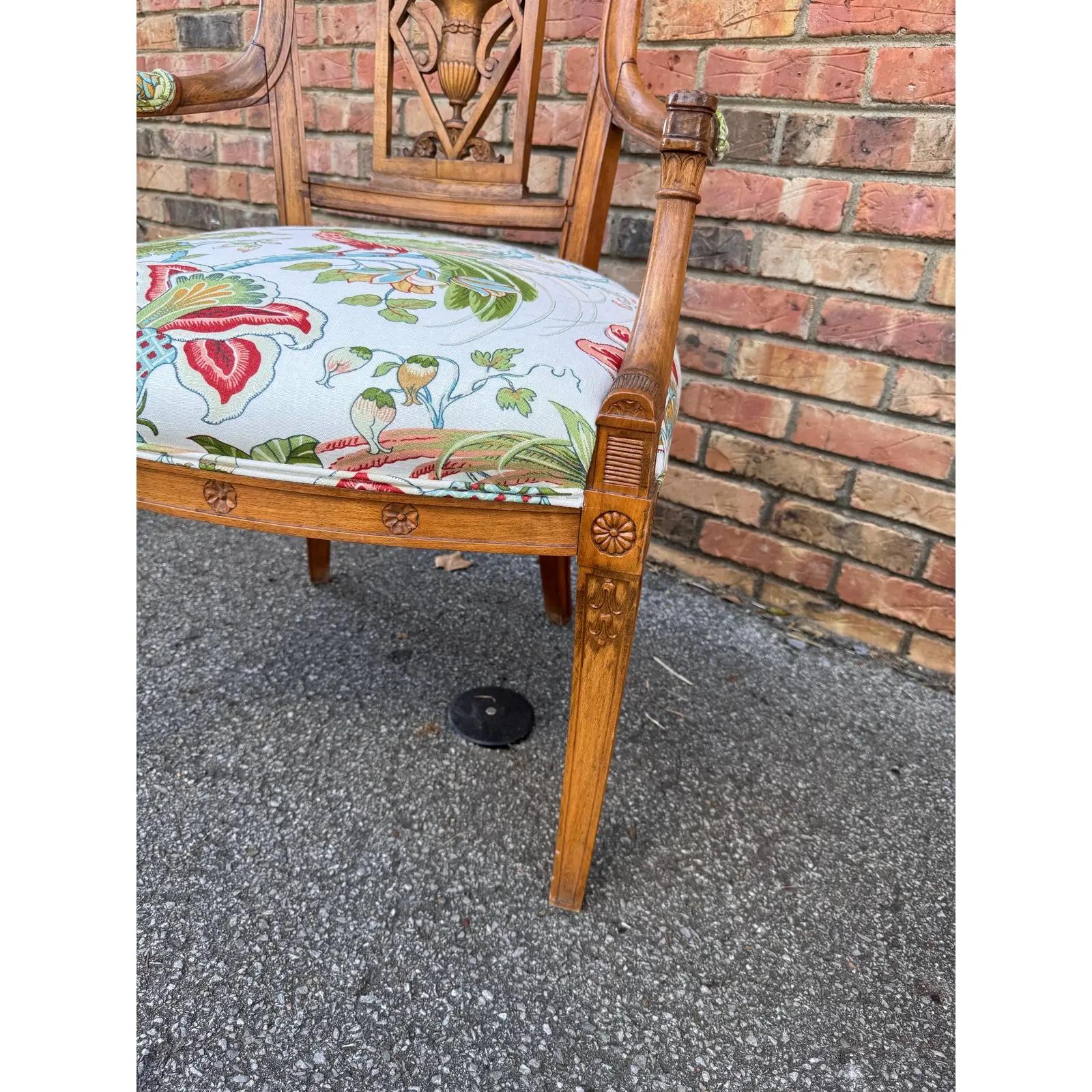 Tessuto Sedie del Direttorio francese appena imbottite in vendita