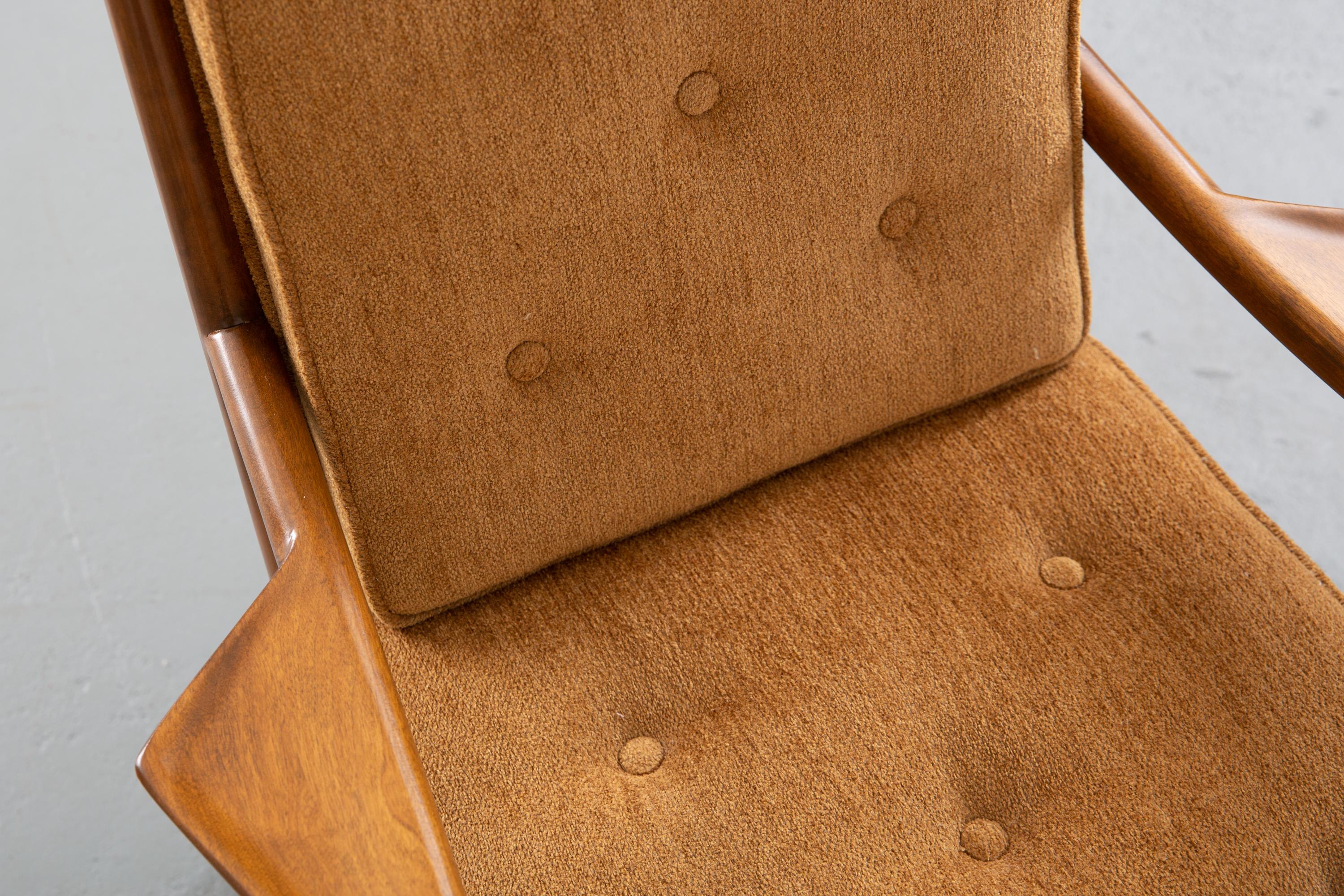Mid-20th Century Newly Upholstered Rare T.H. Robsjohn-Gibbings Model 1716 for Widdicomb Armchair 
