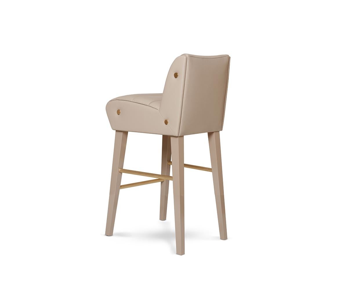 Post-Modern Newman Counter Stool by Munna For Sale