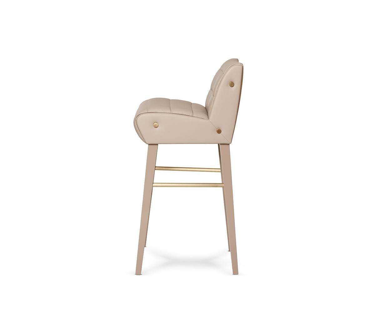 Portuguese Newman Counter Stool by Munna For Sale