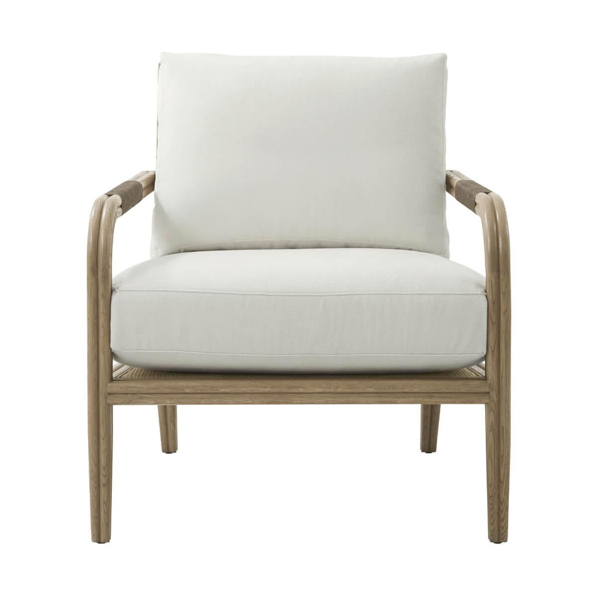 Newport Coastal Armchair In New Condition For Sale In Westwood, NJ