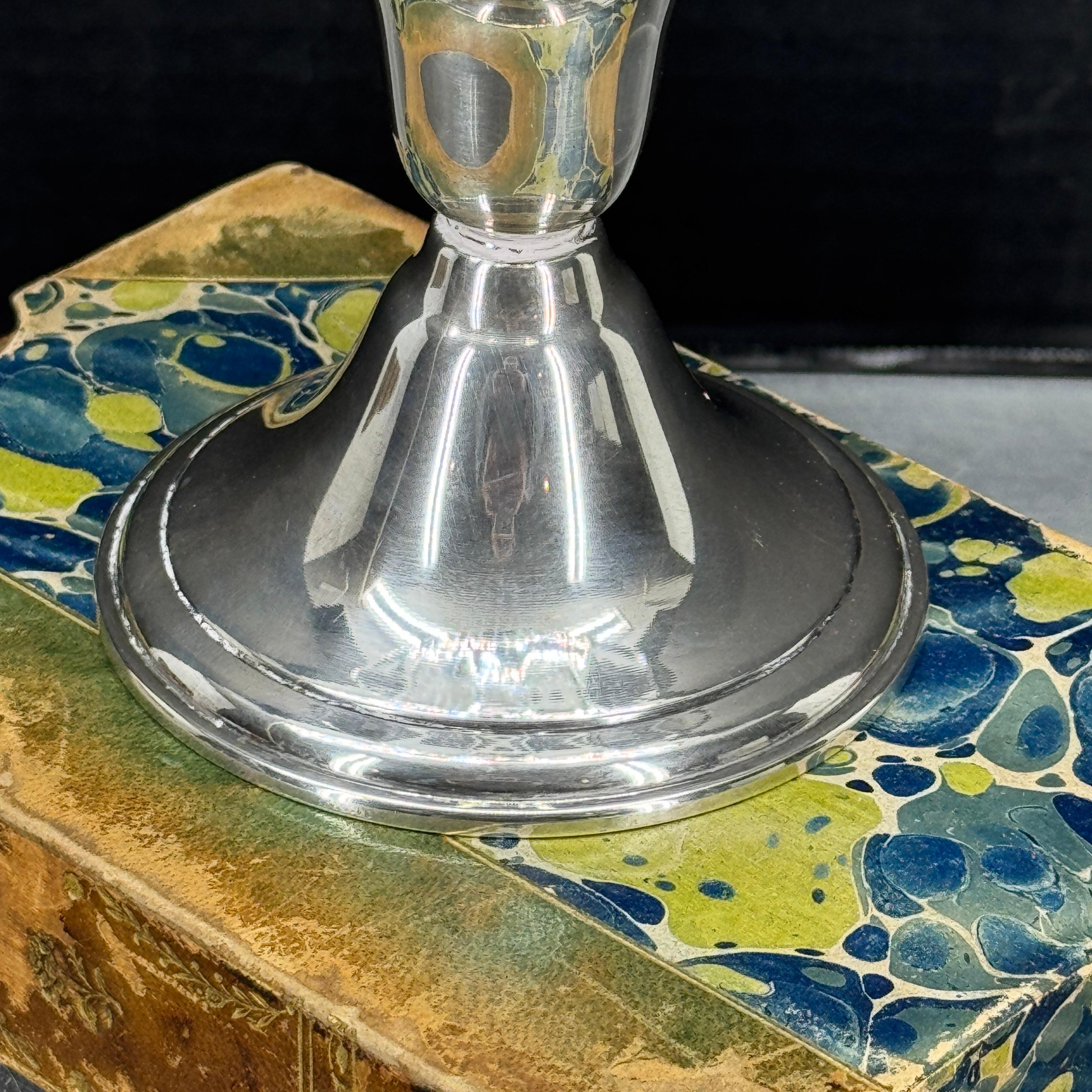 Newport Kompottschale aus Sterlingsilber und Glas in Kompottform im Angebot 7