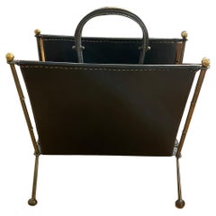 Porte-journaux de Jacques Adnet pour "Hermes" Paris