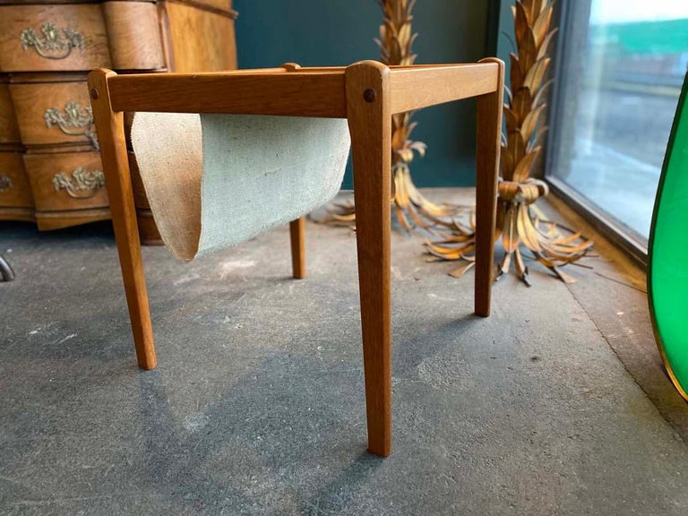 Newspaper Rack by S.P. Jensen, Furbo BRDR, Denmark, 1960s at 1stDibs