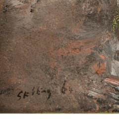 Newton Haydn Stubbing 'British, 1921-1983' Pink Sunburst