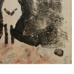 Newton Haydn Stubbing (británico, n. 1921 - m. 1983) Pintura "Sin título".