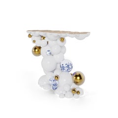 Newton Heritage Console - Hand-Painted Gold Plate Aluminum - Boca do Lobo