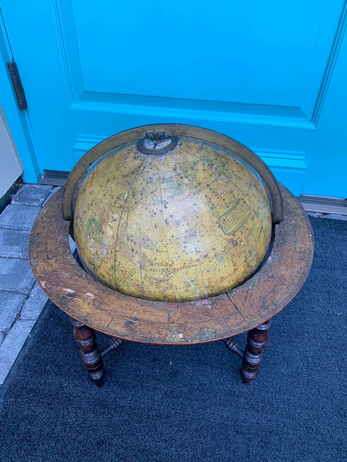 19th Century Newton's Celestial Globe, circa 1824