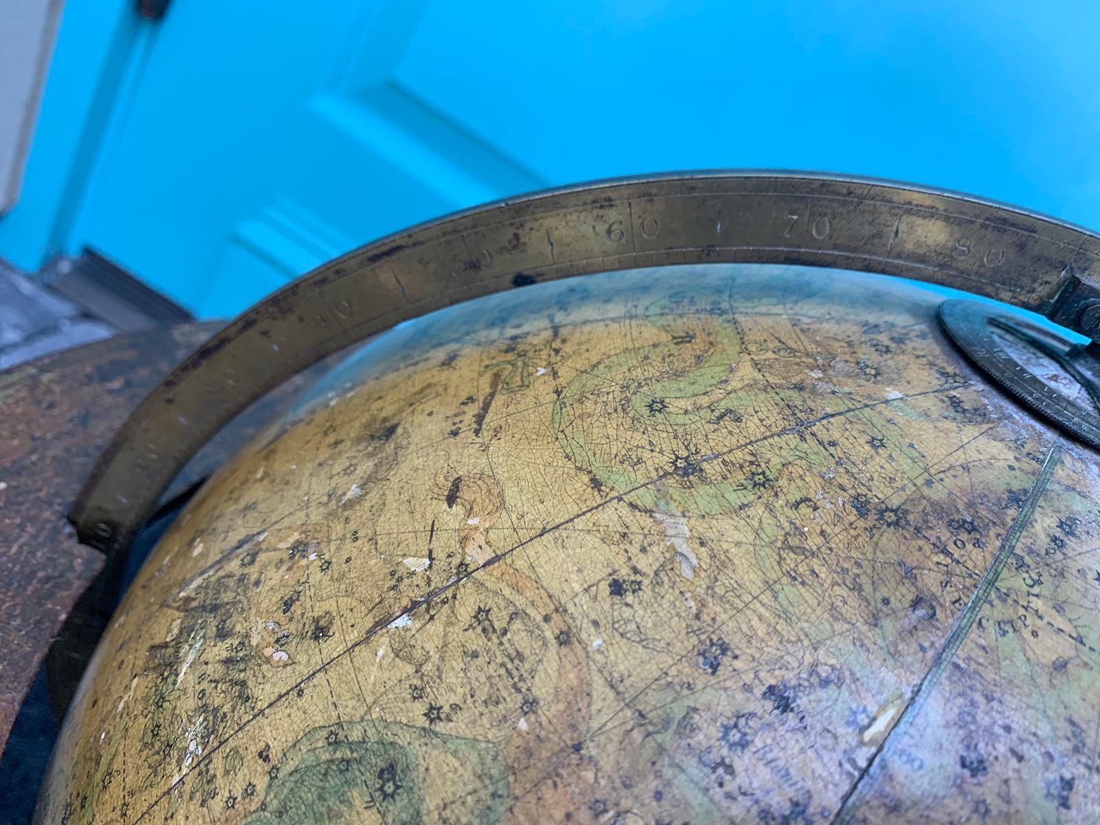 Newton's Celestial Globe, circa 1824 3