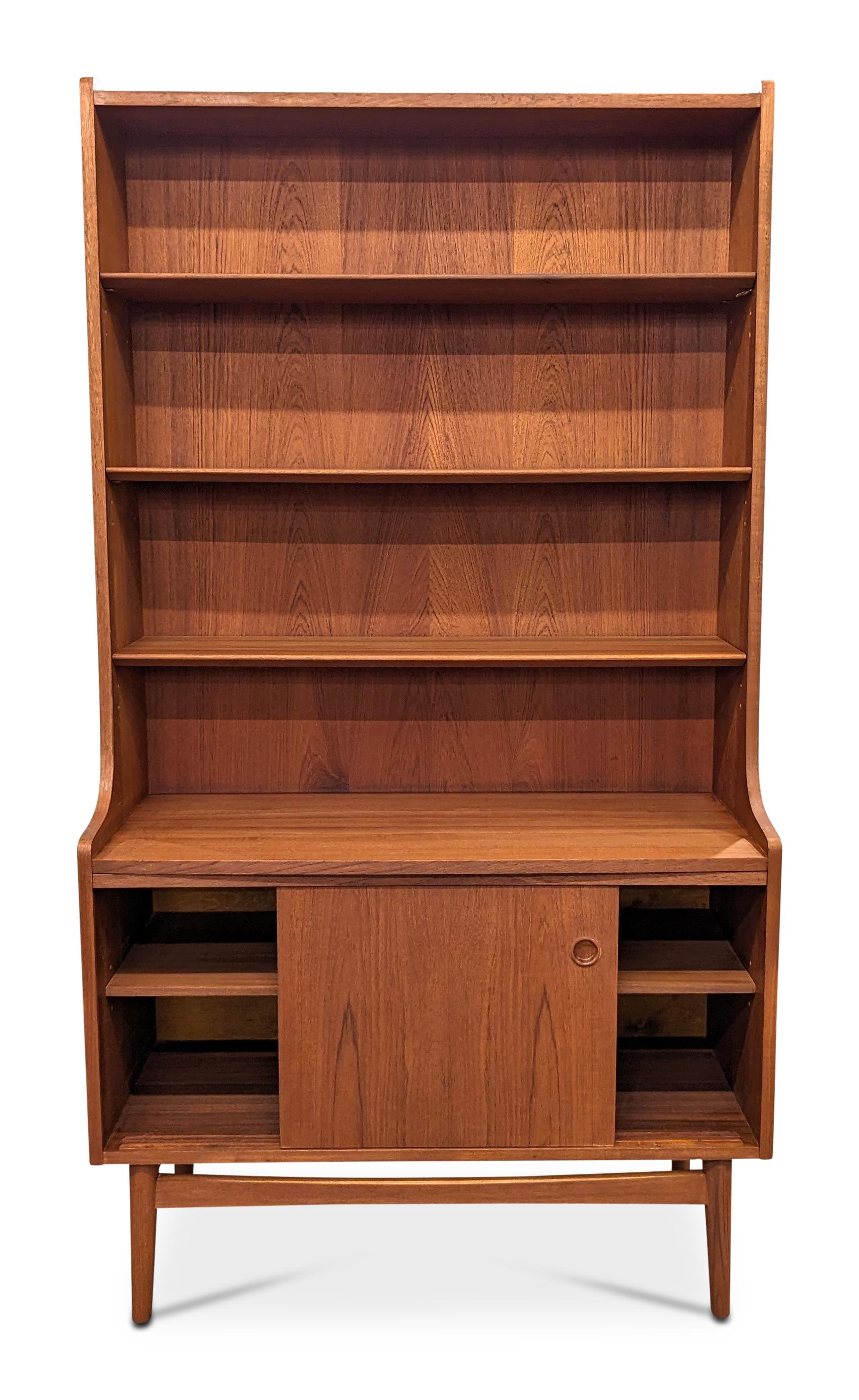 Mid-Century Modern Nexo Teak Bookcase Johannes Sorth - 022439 Vintage Danish