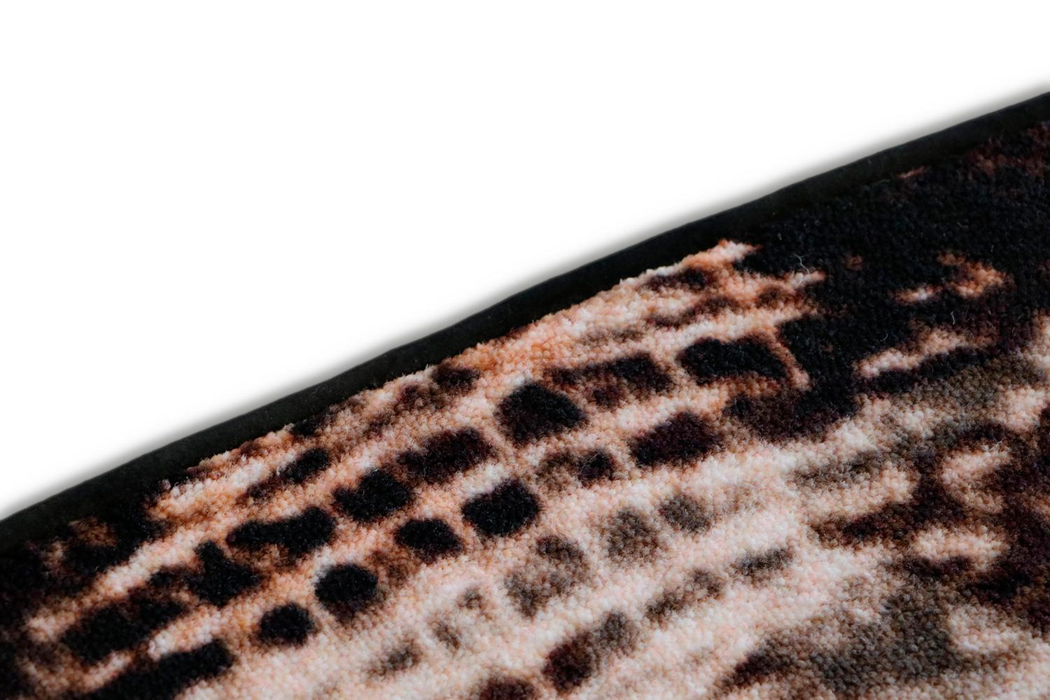 Woven Next Organic Shape Rug in High Performance Fibers by Deanna Comellini 315x330 cm