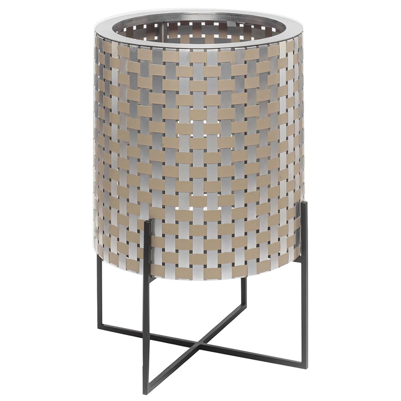 Nexum Optical 60 Black Plant Stand For Sale at 1stDibs