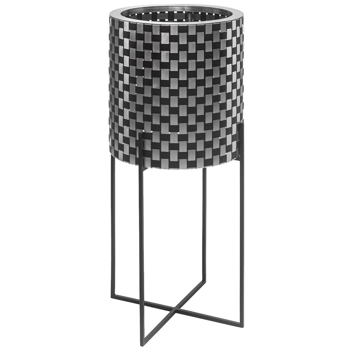 Nexum Optical 60 Black Plant Stand For Sale