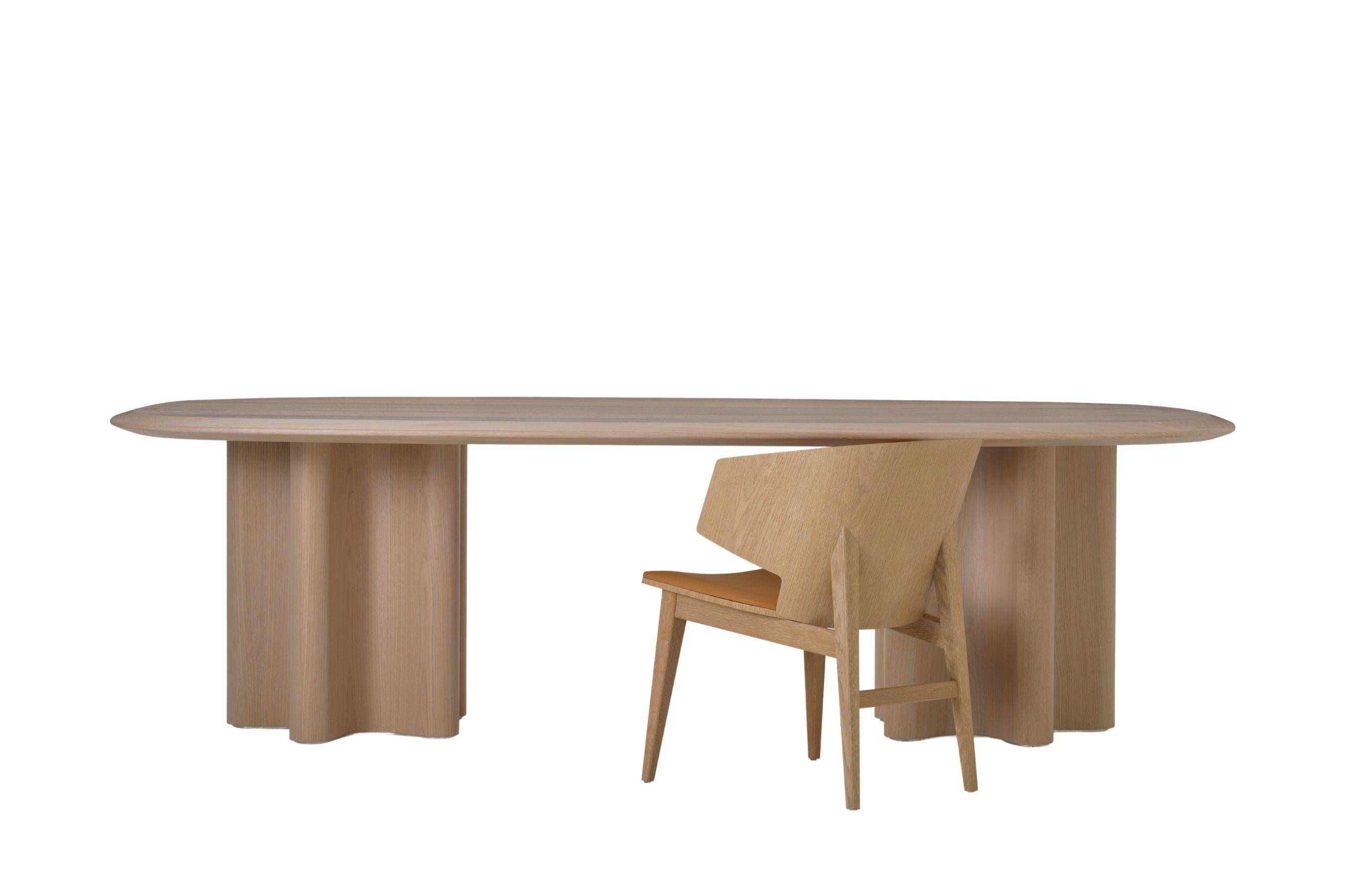 Mid-Century Modern Nexus, table de salle à manger ou de bureau en bois The Modernity en vente