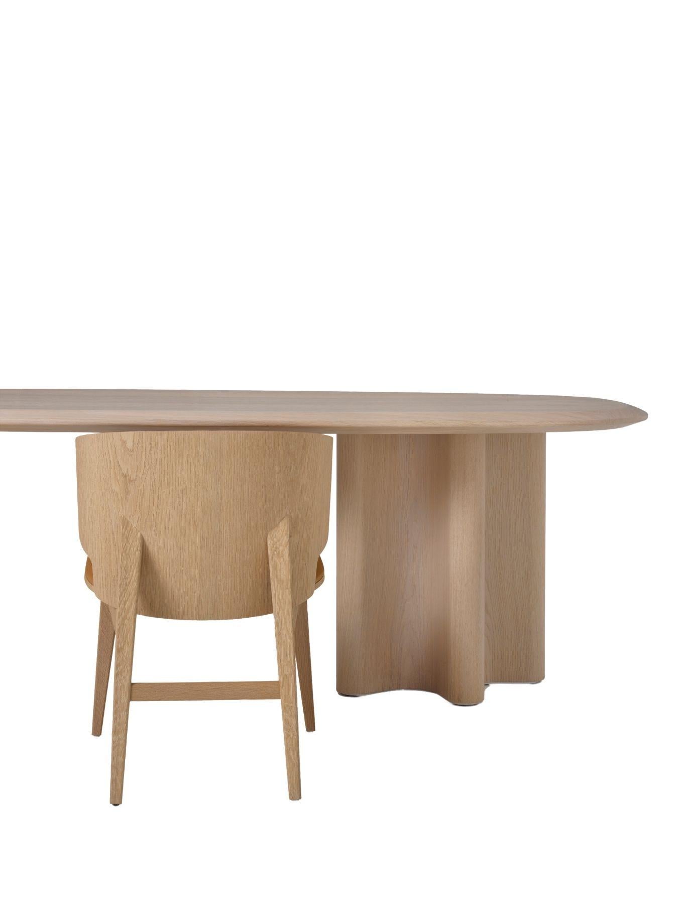 XXIe siècle et contemporain Nexus, table de salle à manger ou de bureau en bois The Modernity en vente