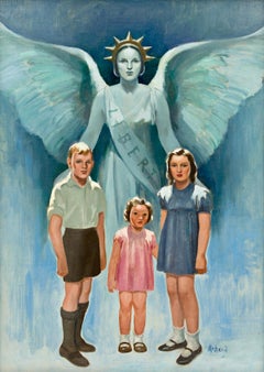 "For Their Sakes - Work Together" Poster Maquette, NCCJ