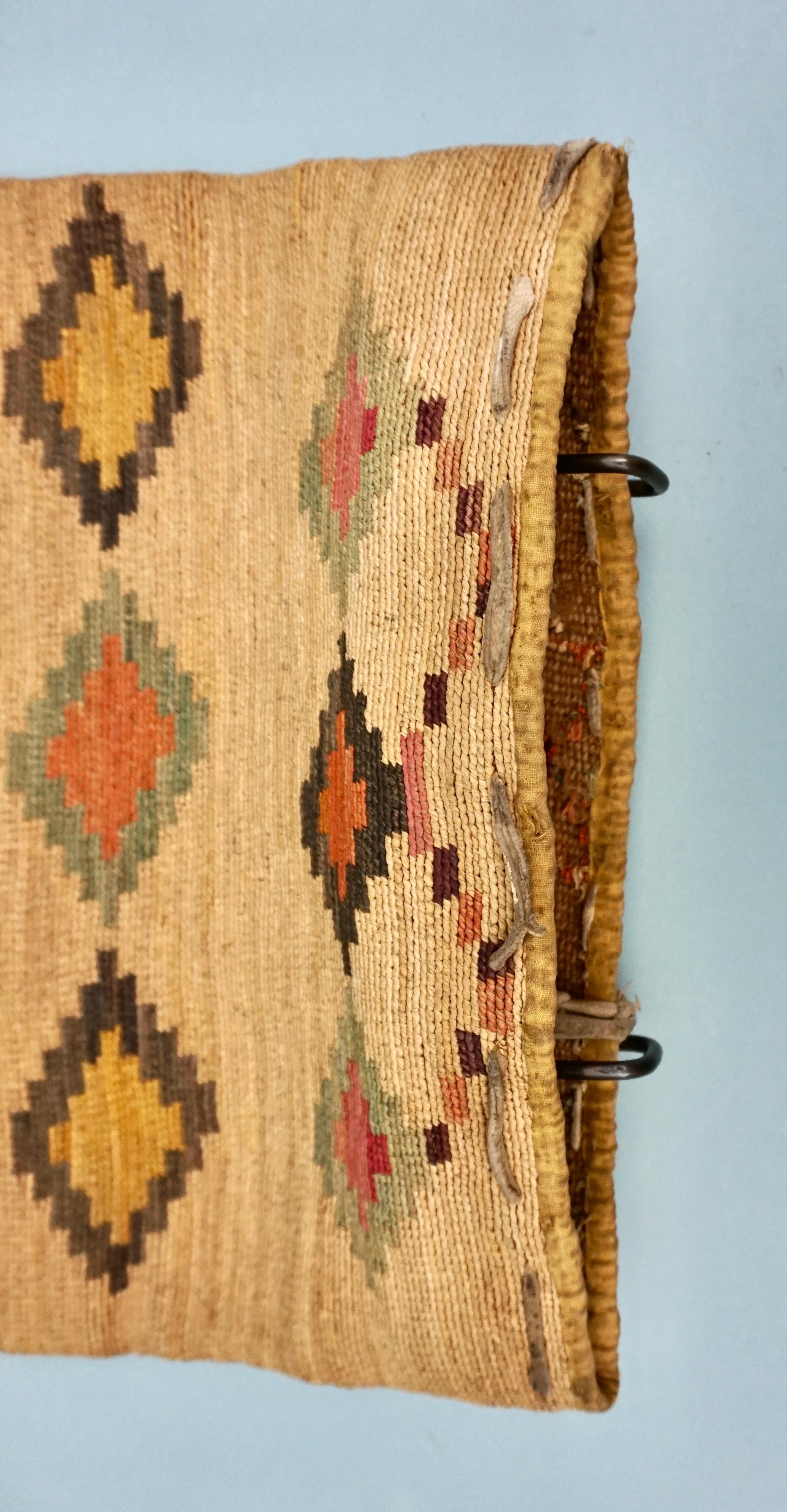 Cotton Nez Perce Cornhusk Bag, 19th Century