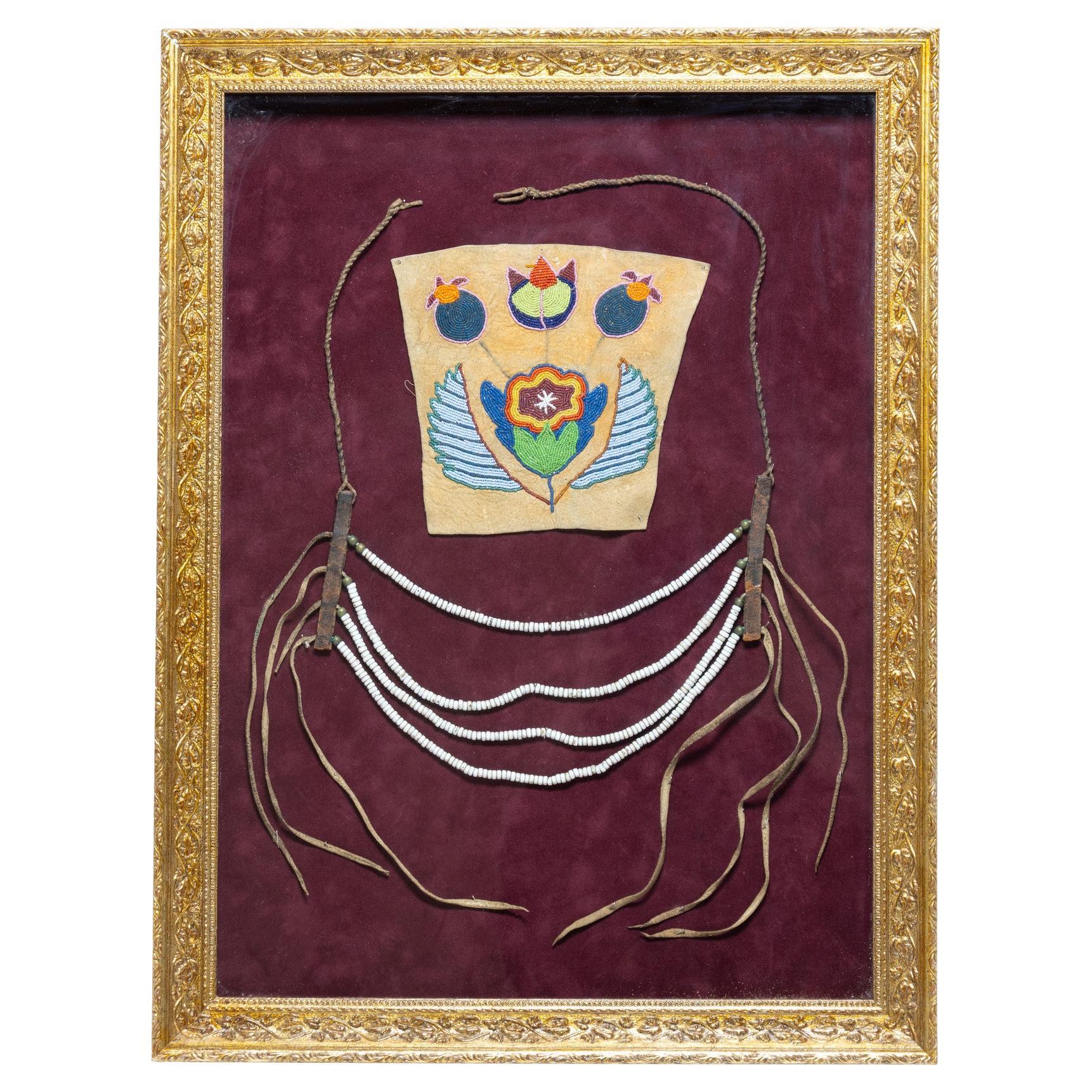 Collier boucle de perles Nez et panneau de Gauntlet
